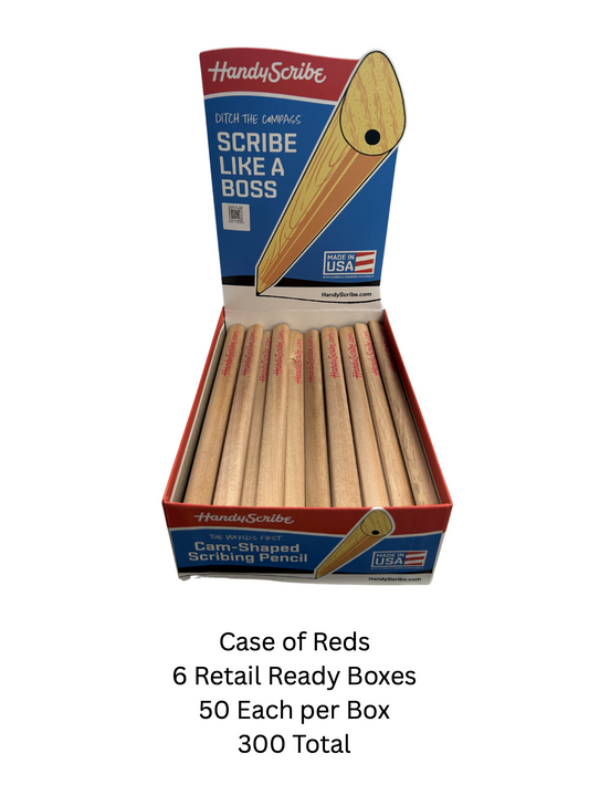 1 Case Red Retail Box